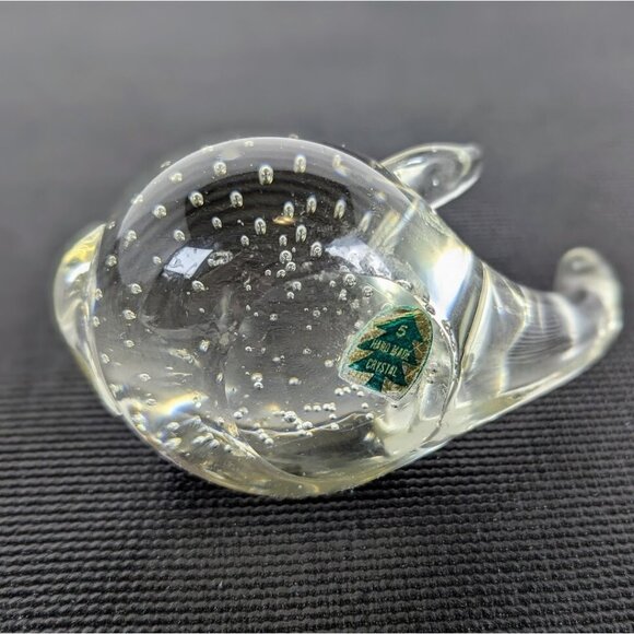 Abbott Art Glass Pig Paperweight and Friend! Two Glass Pigs in Great Condition - Picture 8 of 8